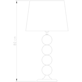 ABAJUR 4 BOLAS METAL Ø10X10X10CM BASE QUADRADA LATÃO | GOLDEN-ART M746LT ABAJUR 4 BOLAS METAL Ø10X10X10CM BASE QUADRADA LATÃO | GOLDEN-ART M746LT