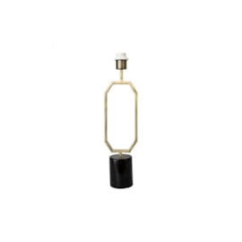 ABAJUR ANITA SEM CÚPULA Ø14X55CM MÁRMORE E METAL DOURADO E PRETO | BELLA ILUMINAÇÃO GL009 ABAJUR ANITA SEM CÚPULA Ø14X55CM MÁRMORE E METAL DOURADO E PRETO | BELLA ILUMINAÇÃO GL009