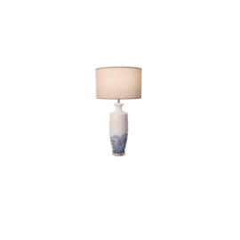 ABAJUR ARTISANO SEM CÚPULA METAL E CERÂMICA CROMADO E AZUL 1XE27 | BELLA ILUMINAÇÃO HR002 ABAJUR ARTISANO SEM CÚPULA METAL E CERÂMICA CROMADO E AZUL 1XE27 | BELLA ILUMINAÇÃO HR002