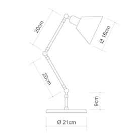 ABAJUR BABOO BRAÇO DE 20CM 2 ARTICULAÇÕES LATÃO | GOLDEN-ART M1060-20-411LT ABAJUR BABOO BRAÇO DE 20CM 2 ARTICULAÇÕES LATÃO | GOLDEN-ART M1060-20-411LT