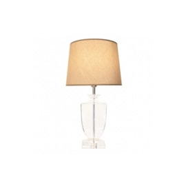 ABAJUR CLASSIC SEM CÚPULA VIDRO E METAL TRANSPARENTE E CROMADO 1XE27 | BELLA ILUMINAÇÃO XL1121 ABAJUR CLASSIC SEM CÚPULA VIDRO E METAL TRANSPARENTE E CROMADO 1XE27 | BELLA ILUMINAÇÃO XL1121