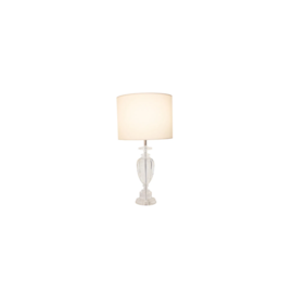 ABAJUR CLASSIC SEM CÚPULA VIDRO E METAL TRANSPARENTE E CROMADO 1XE27 | BELLA ILUMINAÇÃO XL1210 ABAJUR CLASSIC SEM CÚPULA VIDRO E METAL TRANSPARENTE E CROMADO 1XE27 | BELLA ILUMINAÇÃO XL1210