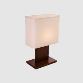 ABAJUR CLEAN RETANGULAR 45X30X15CM MADEIRA E LINHO | ACCORD 1024 ABAJUR CLEAN RETANGULAR 45X30X15CM MADEIRA E LINHO | ACCORD 1024