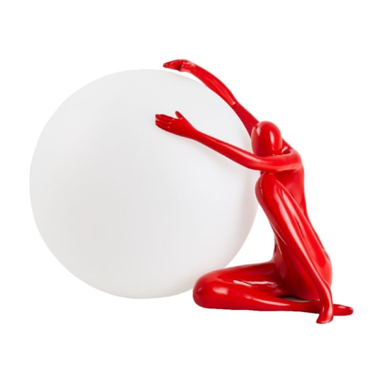 ABAJUR DE MESA MEZ OLI E27 VERMELHO | NORDECOR 2566 ABAJUR DE MESA MEZ OLI E27 VERMELHO | NORDECOR 2566