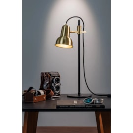 ABAJUR ESCRIBA 1 SOQUETE E27 LATÃO | GOLDEN-ART M1810-1LT ABAJUR ESCRIBA 1 SOQUETE E27 LATÃO | GOLDEN-ART M1810-1LT