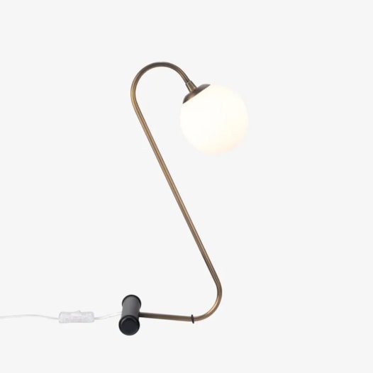 ABAJUR ESSE LATÃO/PINTURA AÇO | GOLDEN-ART M018LT ABAJUR ESSE LATÃO/PINTURA AÇO | GOLDEN-ART M018LT