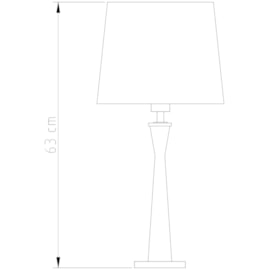 ABAJUR HALLEY 43CM ALUMÍNIO ESCOVADO | GOLDEN-ART M673AL ABAJUR HALLEY 43CM ALUMÍNIO ESCOVADO | GOLDEN-ART M673AL