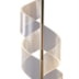 ABAJUR LED DE COLUNA RUBAN 12W 3000K DOURADO FOSCO | NORDECOR 2490 ABAJUR LED DE COLUNA RUBAN 12W 3000K DOURADO FOSCO | NORDECOR 2490