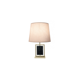 ABAJUR LITHOS SEM CÚPULA MÁRMORE E METAL PRETO E DOURADO 1XE27 | BELLA ILUMINAÇÃO GL024BG ABAJUR LITHOS SEM CÚPULA MÁRMORE E METAL PRETO E DOURADO 1XE27 | BELLA ILUMINAÇÃO GL024BG
