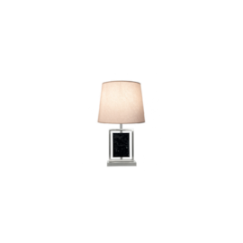 ABAJUR LITHOS SEM CÚPULA MÁRMORE E METAL PRETO E NÍQUEL 1XE27 | BELLA ILUMINAÇÃO GL024BN ABAJUR LITHOS SEM CÚPULA MÁRMORE E METAL PRETO E NÍQUEL 1XE27 | BELLA ILUMINAÇÃO GL024BN