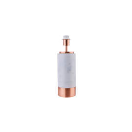 ABAJUR MARMO SEM CÚPULA Ø12X39CM MÁRMORE E METAL COBRE E BRANCO | BELLA ILUMINAÇÃO GL001EW ABAJUR MARMO SEM CÚPULA Ø12X39CM MÁRMORE E METAL COBRE E BRANCO | BELLA ILUMINAÇÃO GL001EW
