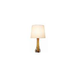 ABAJUR MURANO SEM CÚPULA METAL E VIDRO CROMADO E ÂMBAR 1XE27 | BELLA ILUMINAÇÃO GL025A ABAJUR MURANO SEM CÚPULA METAL E VIDRO CROMADO E ÂMBAR 1XE27 | BELLA ILUMINAÇÃO GL025A