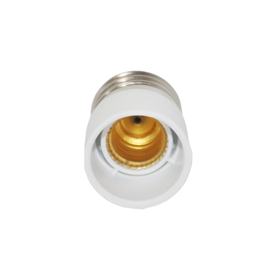 ACESSÓRIO ADAPTADOR E14 PARA E27 ALUMÍNIO BRANCO | GAYA 9297 ACESSÓRIO ADAPTADOR E14 PARA E27 ALUMÍNIO BRANCO | GAYA 9297