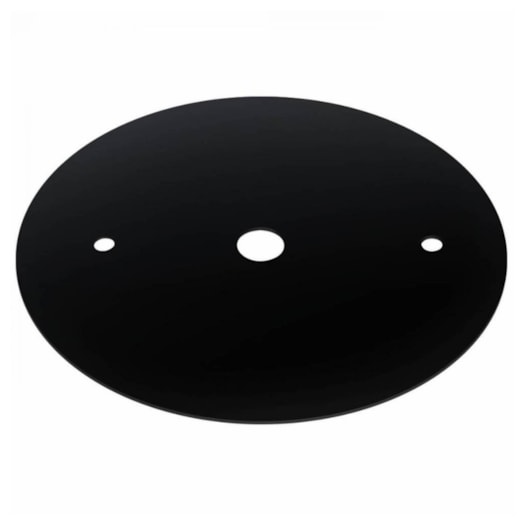 ACESSÓRIO CANOPLA Ø12CM ALUMÍNIO PRETO | SKYLIGHT SKY-1300PTO ACESSÓRIO CANOPLA Ø12CM ALUMÍNIO PRETO | SKYLIGHT SKY-1300PTO
