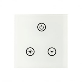 ACESSÓRIO DIMMER TOUCH POLICARBONATO BRANCO | ROMALUX 50038