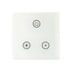 ACESSÓRIO DIMMER TOUCH POLICARBONATO BRANCO | ROMALUX 50038