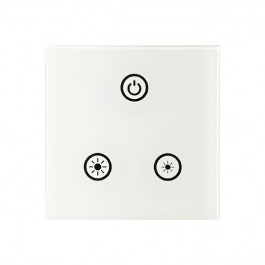 ACESSÓRIO DIMMER TOUCH POLICARBONATO BRANCO | ROMALUX 50038 ACESSÓRIO DIMMER TOUCH POLICARBONATO BRANCO | ROMALUX 50038