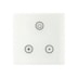 ACESSÓRIO DIMMER TOUCH POLICARBONATO BRANCO | ROMALUX 50038 ACESSÓRIO DIMMER TOUCH POLICARBONATO BRANCO | ROMALUX 50038