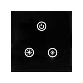 ACESSÓRIO DIMMER TOUCH POLICARBONATO PRETO | ROMALUX 50039 ACESSÓRIO DIMMER TOUCH POLICARBONATO PRETO | ROMALUX 50039