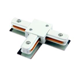 ACESSORIO DOWNLIGHT CONECTOR T PARA TRILHO D 11X0,2CM METAL BRANCO | BELLA ILUMINAÇÃO DL025B ACESSORIO DOWNLIGHT CONECTOR T PARA TRILHO D 11X0,2CM METAL BRANCO | BELLA ILUMINAÇÃO DL025B