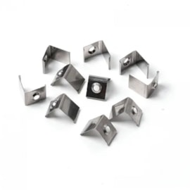 ACESSÓRIO KIT DE GARRA E TAMPA PARA PERFIL DE SOBREPOR | NORDECOR P2181 ACESSÓRIO KIT DE GARRA E TAMPA PARA PERFIL DE SOBREPOR | NORDECOR P2181