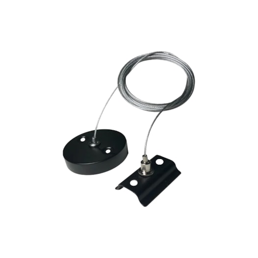 ACESSÓRIO KIT DE SUSPENSÃO PARA TRILHO METAL PRETO | SKYLIGHT SKY-176PTO ACESSÓRIO KIT DE SUSPENSÃO PARA TRILHO METAL PRETO | SKYLIGHT SKY-176PTO