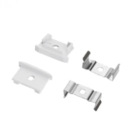 ACESSÓRIO KIT TAMPA E GARRA PARA PERFIL DE SOBREPOR | NORDECOR P2188 ACESSÓRIO KIT TAMPA E GARRA PARA PERFIL DE SOBREPOR | NORDECOR P2188
