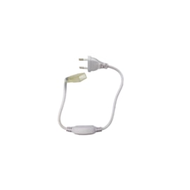 ACESSÓRIO PARA FITA MANGUEIRA DE LED 5050 PLUG POLICARBONATO BRANCO | GAYA 9376 ACESSÓRIO PARA FITA MANGUEIRA DE LED 5050 PLUG POLICARBONATO BRANCO | GAYA 9376