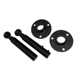 ACESSÓRIO SUPORTE FIXADOR PARA SKYLINE ALUMÍNIO PRETO | NORDECOR 2445