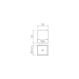 ACESSÓRIO TRACE ALIMENTADOR PARA TRILHO ALUMÍNIO BRANCO | STELLA STL22475BR ACESSÓRIO TRACE ALIMENTADOR PARA TRILHO ALUMÍNIO BRANCO | STELLA STL22475BR