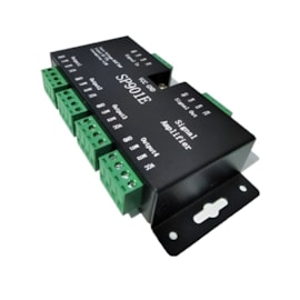 AMPLIFICADOR/REPETIDOR RGB DIGITAL SPI DC5-24V 4 SAIDAS AMP | ALPERTONE 0302