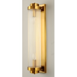 ARANDELA 11×40CM E14×2, METAL+VIDRO BRONZE | SINDORA DCB00279 ARANDELA 11×40CM E14×2, METAL+VIDRO BRONZE | SINDORA DCB00279