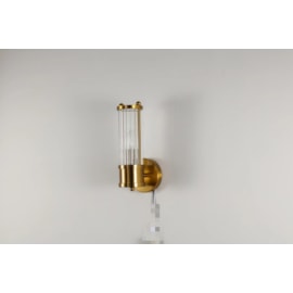 ARANDELA 12×27CM E14×1, METAL+VIDRO BRONZE | SINDORA DCB00277 ARANDELA 12×27CM E14×1, METAL+VIDRO BRONZE | SINDORA DCB00277