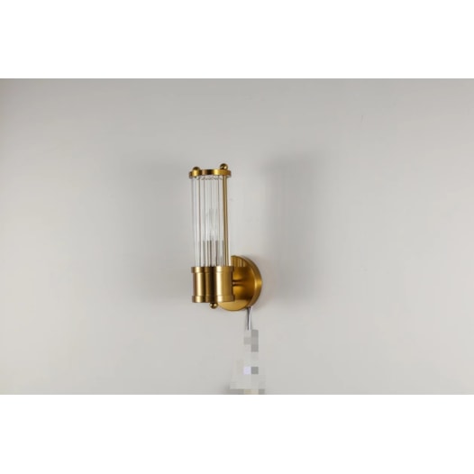 ARANDELA 12×27CM E14×1, METAL+VIDRO BRONZE | SINDORA DCB00277 ARANDELA 12×27CM E14×1, METAL+VIDRO BRONZE | SINDORA DCB00277