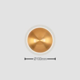 ARANDELA AGNES METAL/VIDRO 1L | TKS 1602 ARANDELA AGNES METAL/VIDRO 1L | TKS 1602