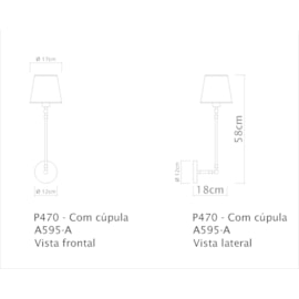 ARANDELA ANGLE 1 BRAÇO ARTICULADO LATÃO | GOLDEN-ART P470LT ARANDELA ANGLE 1 BRAÇO ARTICULADO LATÃO | GOLDEN-ART P470LT