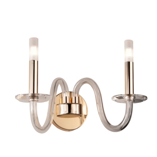 ARANDELA ANTIK METAL E VIDRO DOURADO 2XG9 | STUDIOLUCE AR1718DO ARANDELA ANTIK METAL E VIDRO DOURADO 2XG9 | STUDIOLUCE AR1718DO