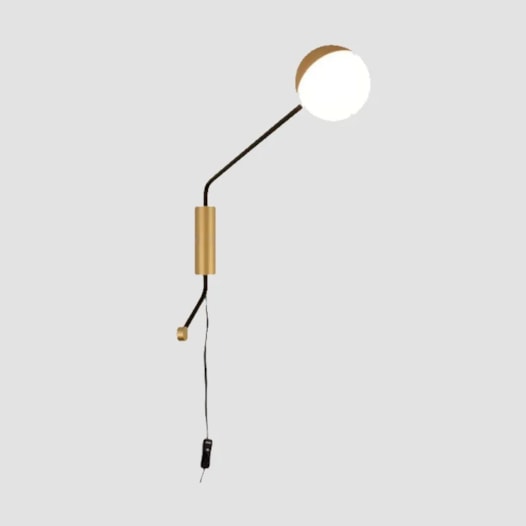 ARANDELA ARTICULÁVEL HANI METAL/VIDRO 1L | TKS 1686 ARANDELA ARTICULÁVEL HANI METAL/VIDRO 1L | TKS 1686