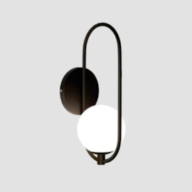 ARANDELA AYLA P 35X12X16,5CM METAL E VIDRO | TKS 1664 ARANDELA AYLA P 35X12X16,5CM METAL E VIDRO | TKS 1664