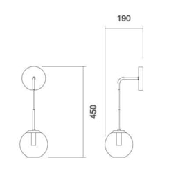 ARANDELA BALL REDONDO | USINA 16411/14 ARANDELA BALL REDONDO | USINA 16411/14