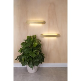 ARANDELA BARRA LINEAR TUBOLED T8 DE 120CM MADEIRA | GOLDEN-ART P620-130MD