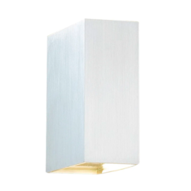ARANDELA BELLA BRICK BIVOLT 5X10X12,5CM ALUMÍNIO PRATA | Bella Iluminação W1904W ARANDELA BELLA BRICK BIVOLT 5X10X12,5CM ALUMÍNIO PRATA | Bella Iluminação W1904W