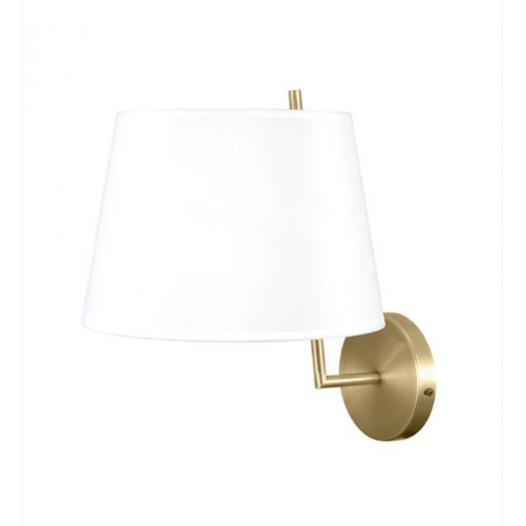 ARANDELA BELLA CANDELA LED 40W BIVOLT 32X26CM METAL E TECIDO DOURADO | BELLA ILUMINAÇÃO SQ017G ARANDELA BELLA CANDELA LED 40W BIVOLT 32X26CM METAL E TECIDO DOURADO | BELLA ILUMINAÇÃO SQ017G