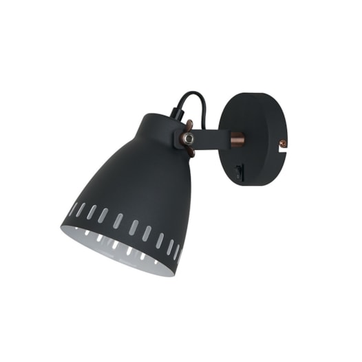 ARANDELA BERGEN 22,5X12X17CM METAL PRETO COM INTERRUPTOR | STUDIOLUCE WHITE QAR1153-PT ARANDELA BERGEN 22,5X12X17CM METAL PRETO COM INTERRUPTOR | STUDIOLUCE WHITE QAR1153-PT