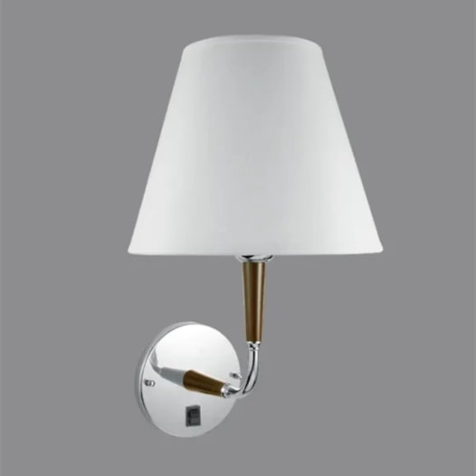 ARANDELA BRAÇO COM MADEIRA LATÃO | GOLDEN-ART P352LT ARANDELA BRAÇO COM MADEIRA LATÃO | GOLDEN-ART P352LT