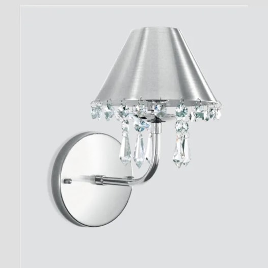 ARANDELA BRAÇO CURVO COM CRISTAIS LATÃO | GOLDEN-ART P915LT ARANDELA BRAÇO CURVO COM CRISTAIS LATÃO | GOLDEN-ART P915LT