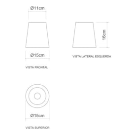 ARANDELA BRIDA PINTURA AÇO/ALUMÍNIO | GOLDEN-ART P760PI ARANDELA BRIDA PINTURA AÇO/ALUMÍNIO | GOLDEN-ART P760PI