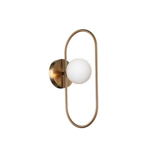 ARANDELA CADRE 20X12X39CM METAL BRONZE E VIDRO GLOBO FOSCO | STUDIOLUCE WHITE AR1332BZ-BR ARANDELA CADRE 20X12X39CM METAL BRONZE E VIDRO GLOBO FOSCO | STUDIOLUCE WHITE AR1332BZ-BR