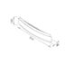 ARANDELA COURBE LED 590X122MM 18W 2700K 127V | NEWLINE - 337LED1
