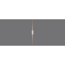ARANDELA DE EFEITO WALL MAX 2 FACHOS FECHADOS 3000K 15W ALUMÍNIO BRANCO | STELLA STL22738BR/30 ARANDELA DE EFEITO WALL MAX 2 FACHOS FECHADOS 3000K 15W ALUMÍNIO BRANCO | STELLA STL22738BR/30
